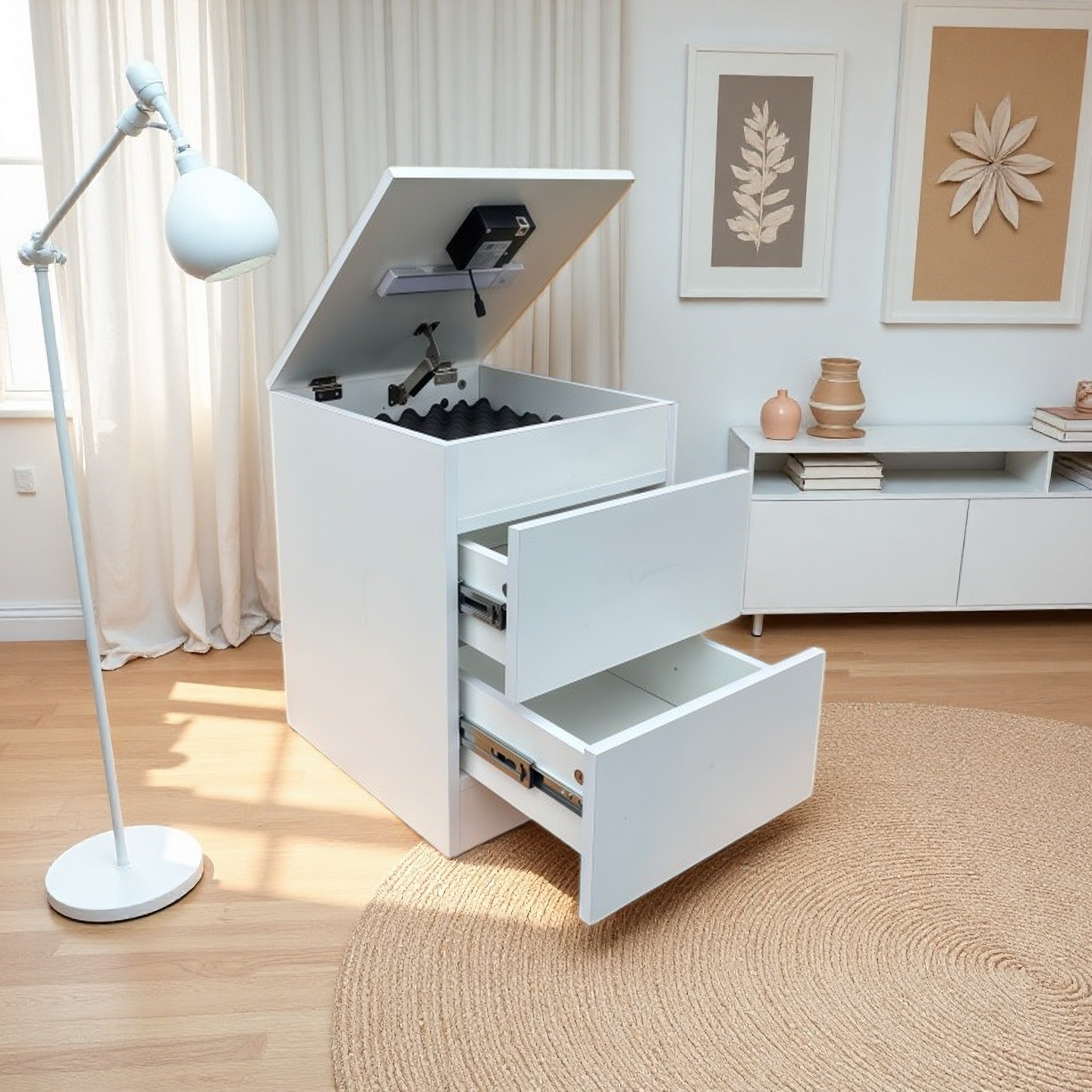 Secret Zone™ Smart Safe Nightstand