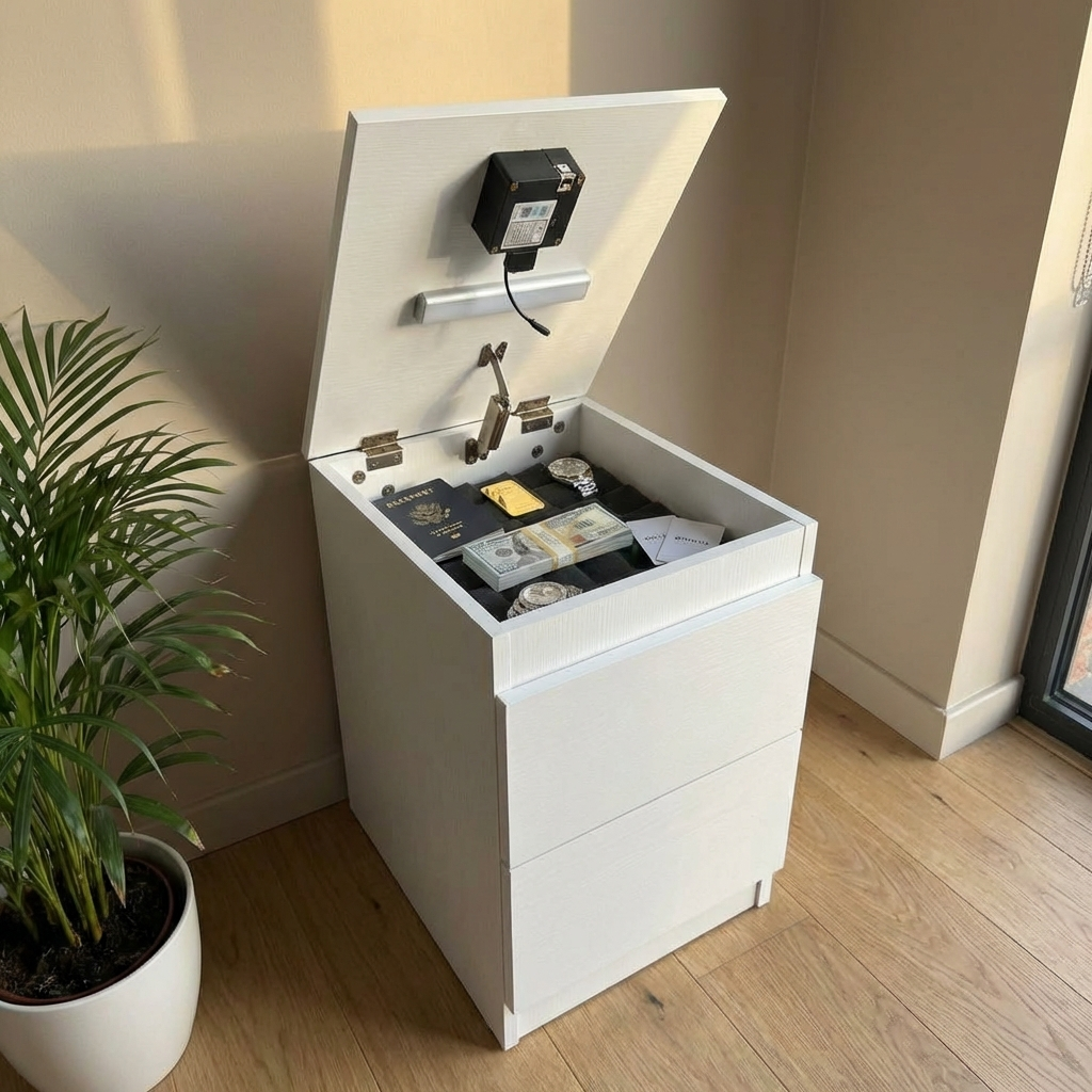 Secret Zone™ Smart Safe Nightstand